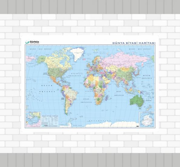 Dünya Coğrafyası Harita Seti (16 Adet)
