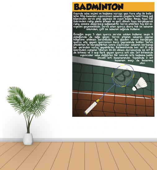 Badminton Kuralları Poster P1