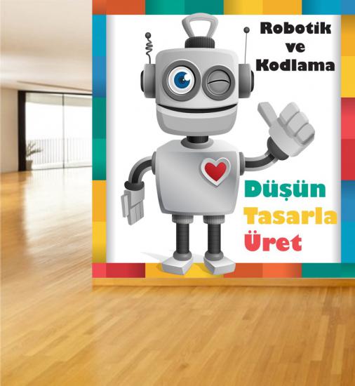 Robotik ve Kodlama Poster P13